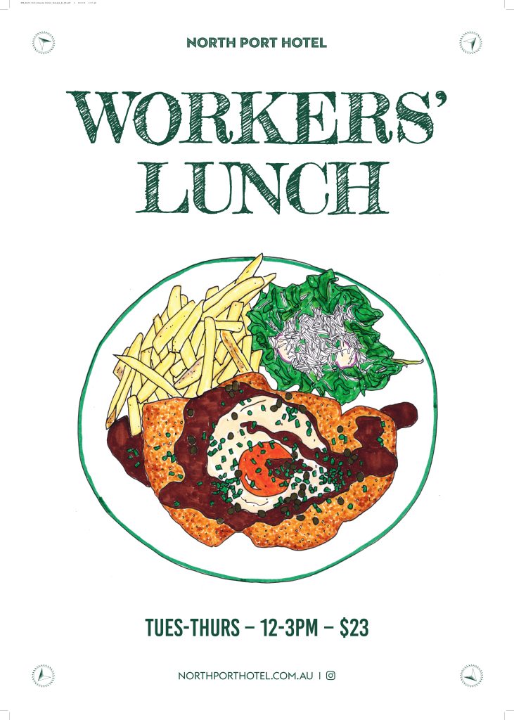 NPH North Port Drawing Poster Designs A1 FA WORKERS LUNCH page 0001